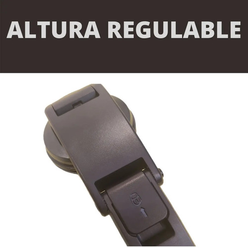 Soporte Celular Auto Sopapa Silicona Rotación 360° Iael Universal Negro