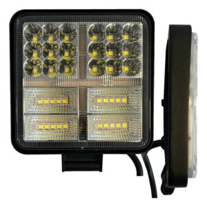 Barra Led Cuadrada Blanco + Drl Ámbar