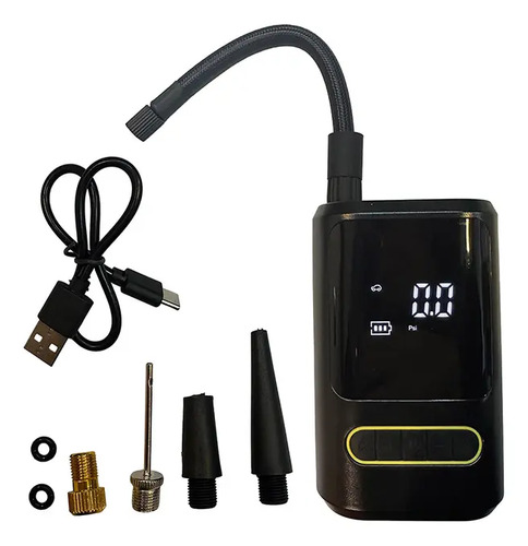 Compresor Aire Portátil 12v Con Accesorios