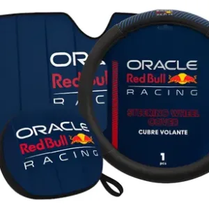 Kit De Cortina Parasol + Cubre Volante Red Bull Oficial