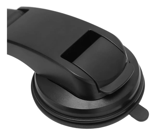 Soporte Celular Auto Sopapa Silicona Rotación 360° Iael Universal Negro