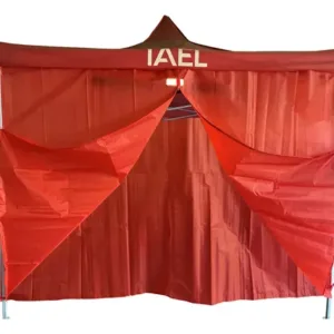 Gazebo Plegable 3x3mts Rojo