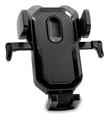Soporte Celular Auto Sopapa Silicona Rotación 360° Iael Universal Negro
