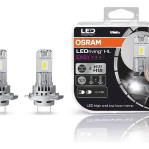 Lámpara Led Osram Lampara H7/h18 16w 12v Px26d Hcb2 Led H7-h18 Negro Blanco Frío