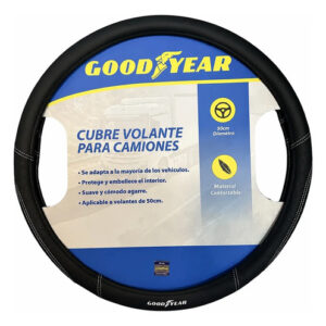Cubrevolante Goodyear Forrado Negro 50cm P/camion -omnibus Negro