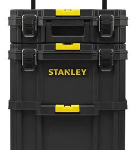Caja Herramientas Carro Stanley Stst83319 Con Ruedas 3 En 1 Color Amarillo/negro