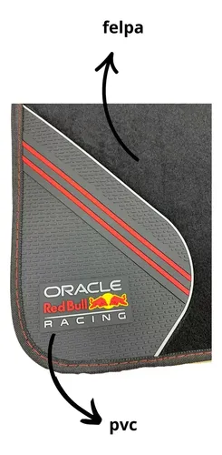 Juego De Cubre Alfombra Combinada Felpa Y Pvc, Roja – Oracle Negro
